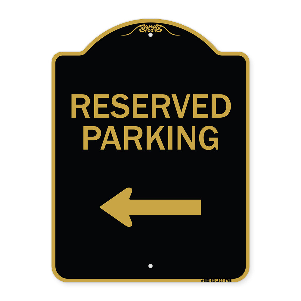 Reserved ParkingÂ  Left