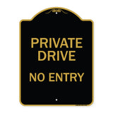 Private Drive No Entry