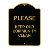 Please Keep Our Community Clean