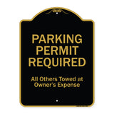Parking Permit Required All Others Towed At Owner's Expense