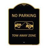 No Parking Tow Away Zone