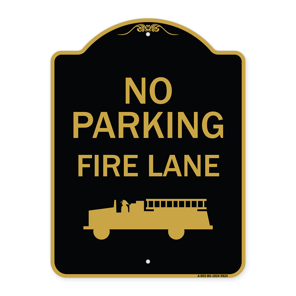 No Parking Fire Lane