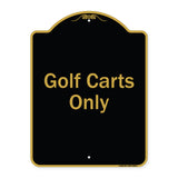 Golf Carts Only