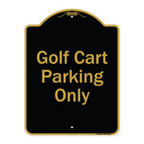 Golf Cart Parking Only