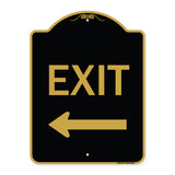 Exit With Left Arrow