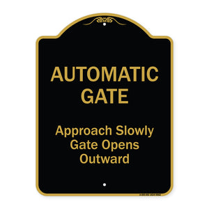 Automatic Gate Approach Slowly Gate Opens