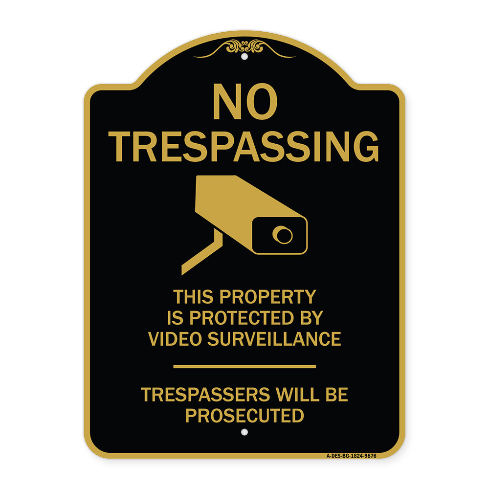 This Property Is Protected By Video Surveillance