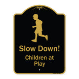 Slow Down, Children At Play