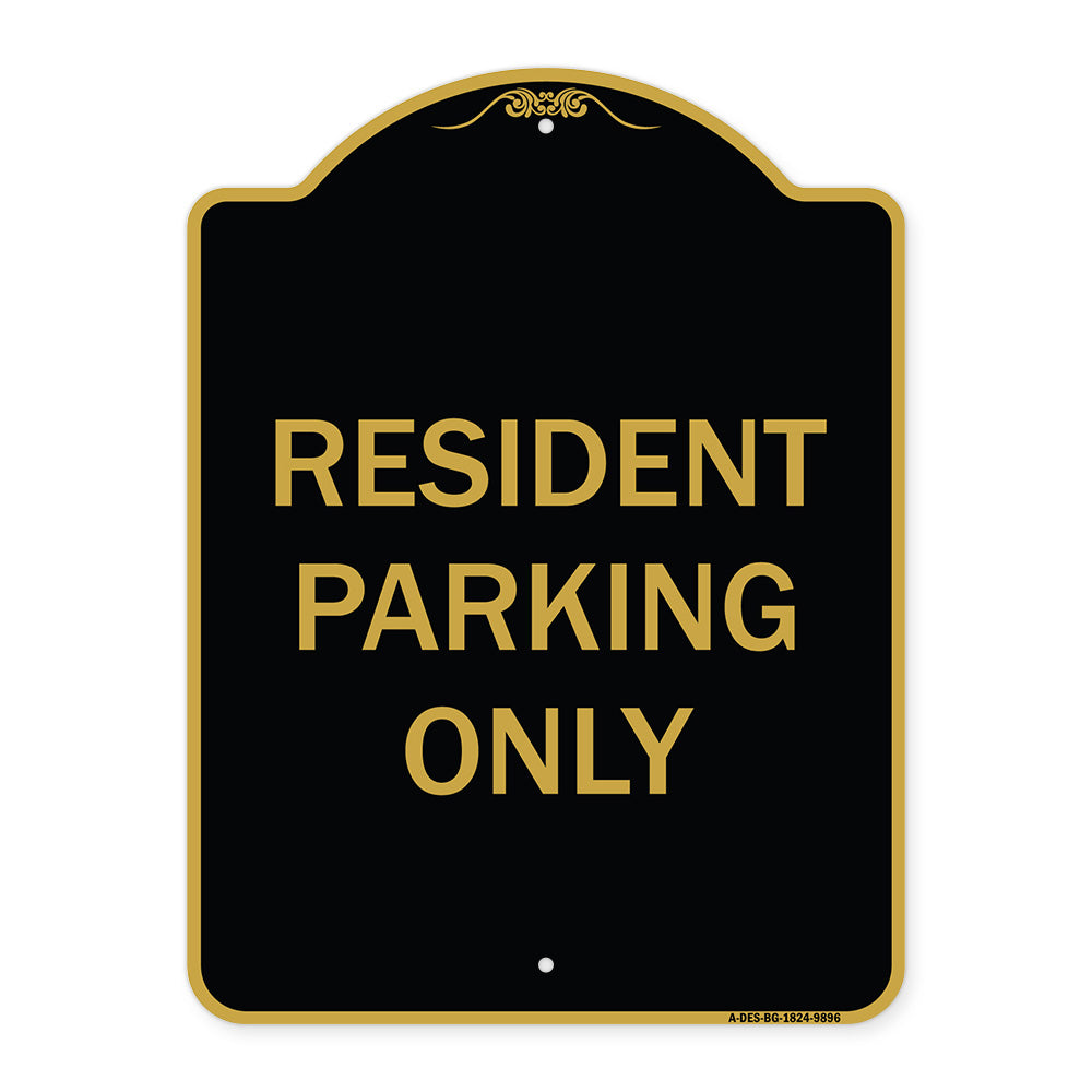 Resident Parking Only