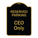 Reserved Parking Ceo Only