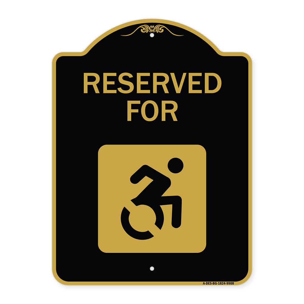 Reserved For (With Accessible Symbol)