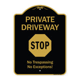 Private Driveway, Stop