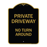 Private Driveway No Turn Around