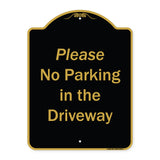 Please No Parking In Driveway