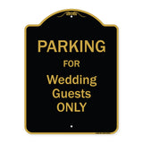 Parking For Wedding Guests Only
