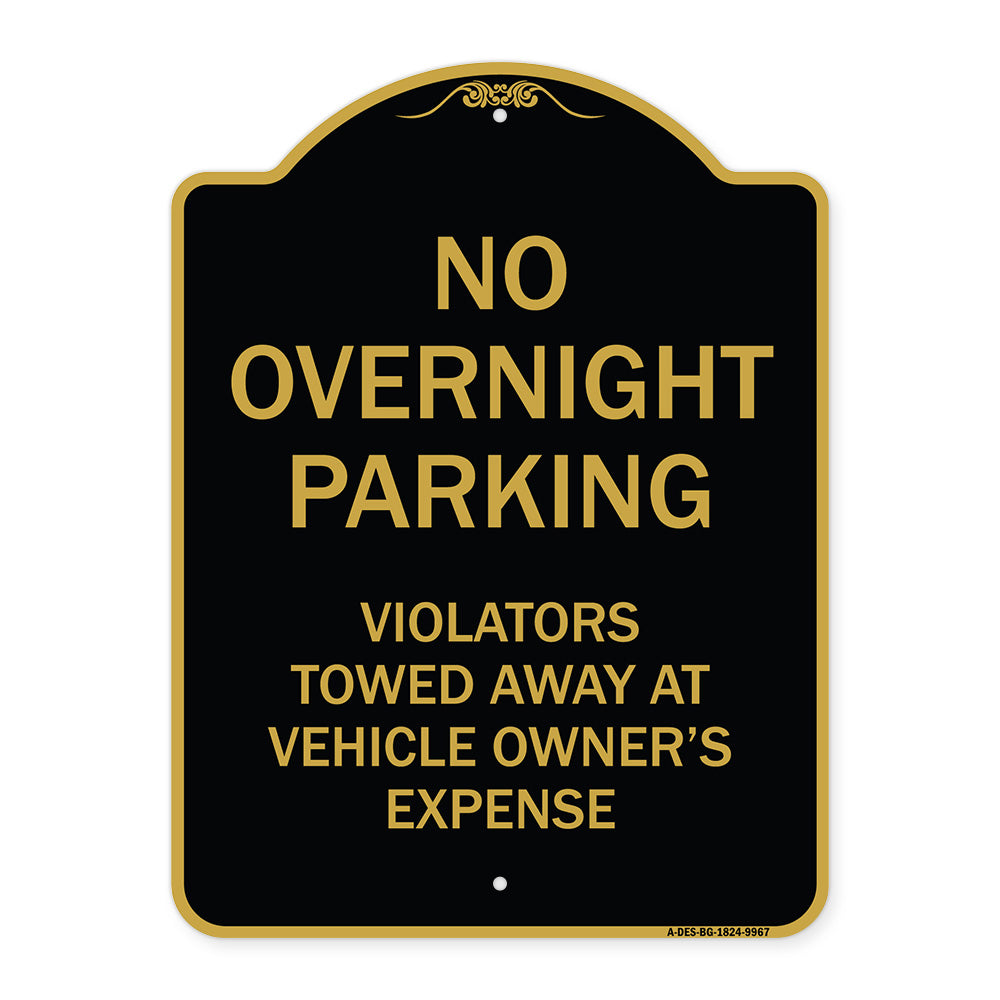No Overnight Parking