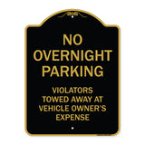 No Overnight Parking