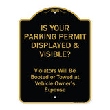 Is Your Parking Permit Displayed & Visible