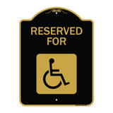 Graphic Handicapped Reserved