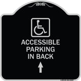 With NY - Approved Isa Symbol Accessible Parking on Up Arrow (With Graphic)