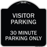 Visitor Parking Sign Visitor Parking 30 Minute Parking Only