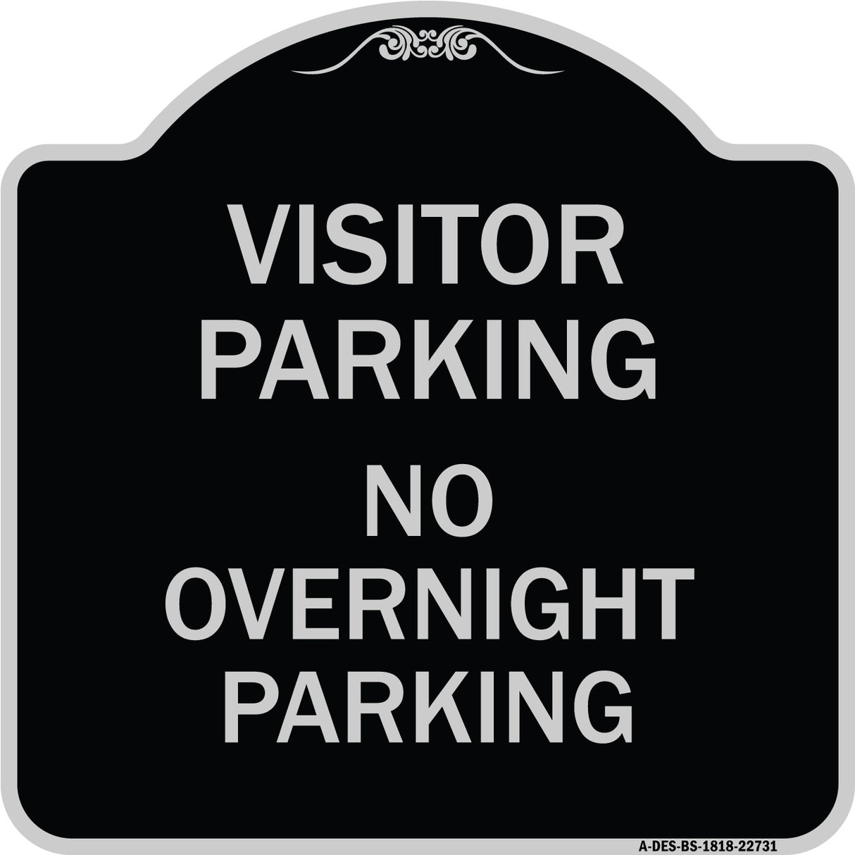 Visitor Parking No Overnight Parking