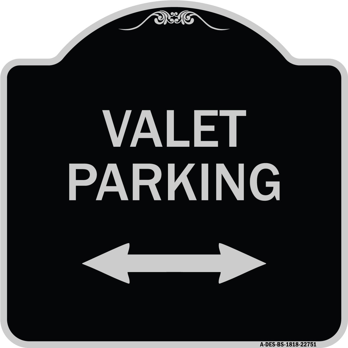 Valet Parking with Bidirectional Arrow