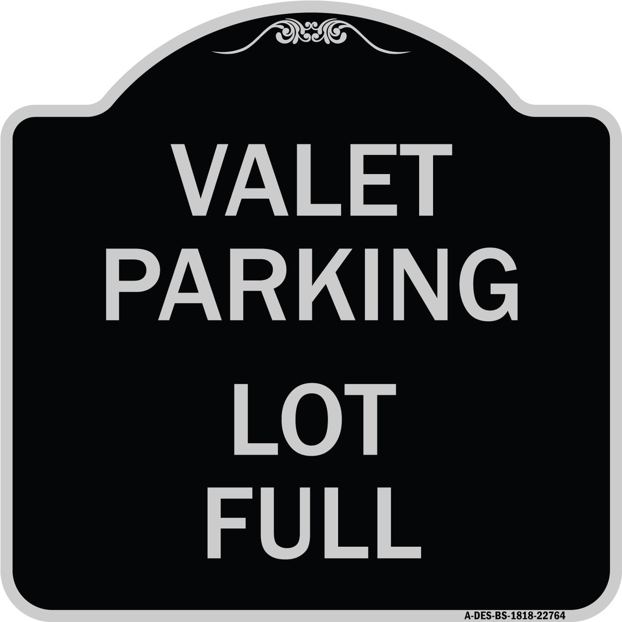 Valet Parking Lot Full