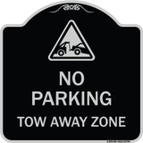 Tow Away Zone with Graphic
