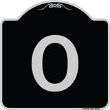 Sign with Letter O