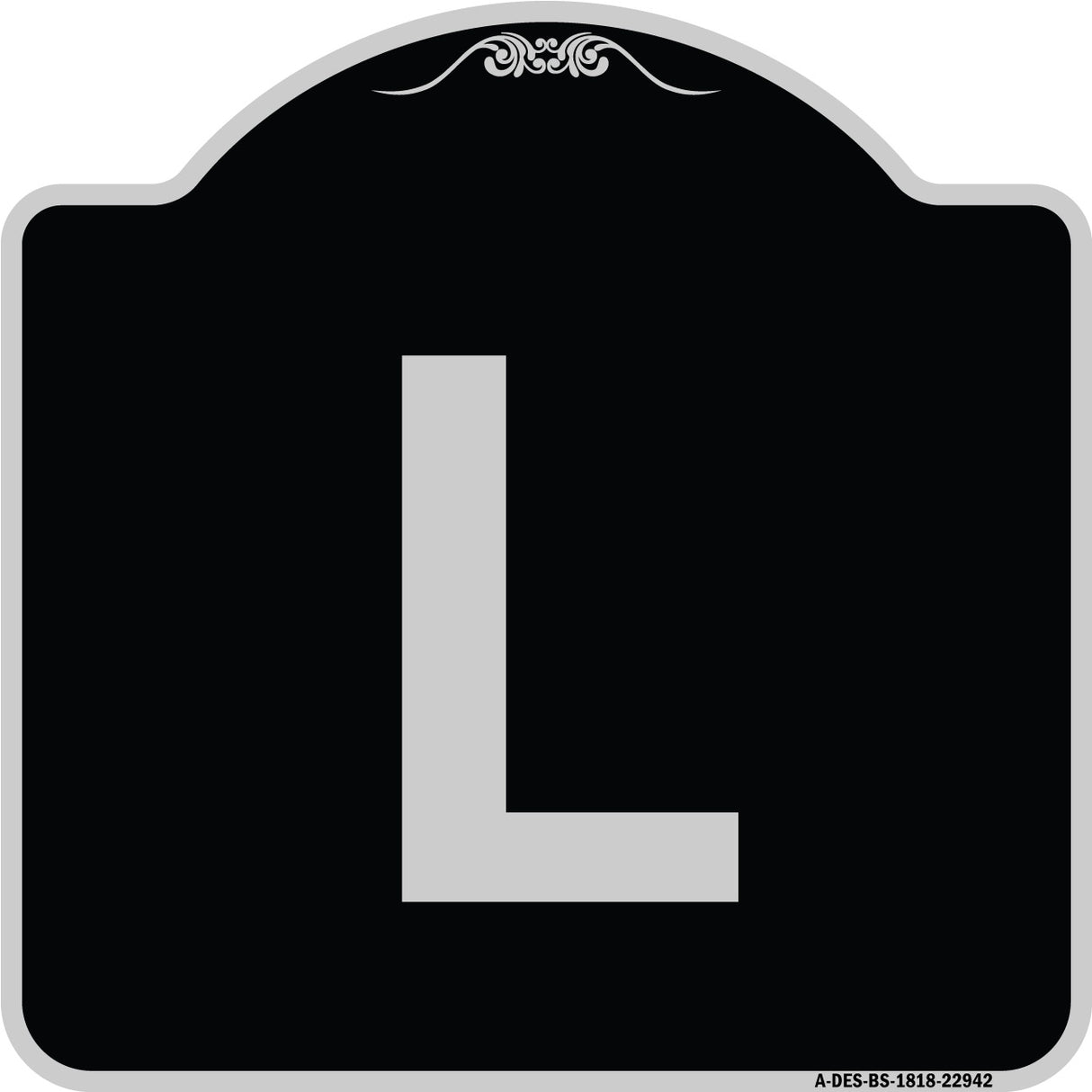 Sign with Letter L