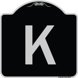Sign with Letter K