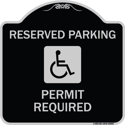 Reserved Parking Permit Required (With Graphic)