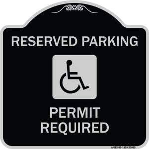 Reserved Parking Permit Required (With Graphic)