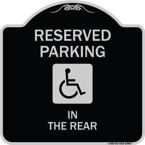 Reserved Parking in the Rear (With Graphic)