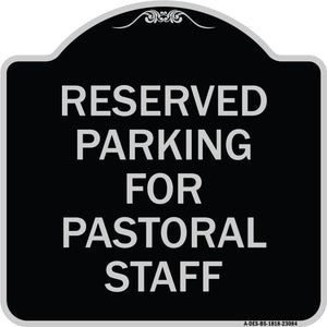 Reserved Parking for Pastoral Staff