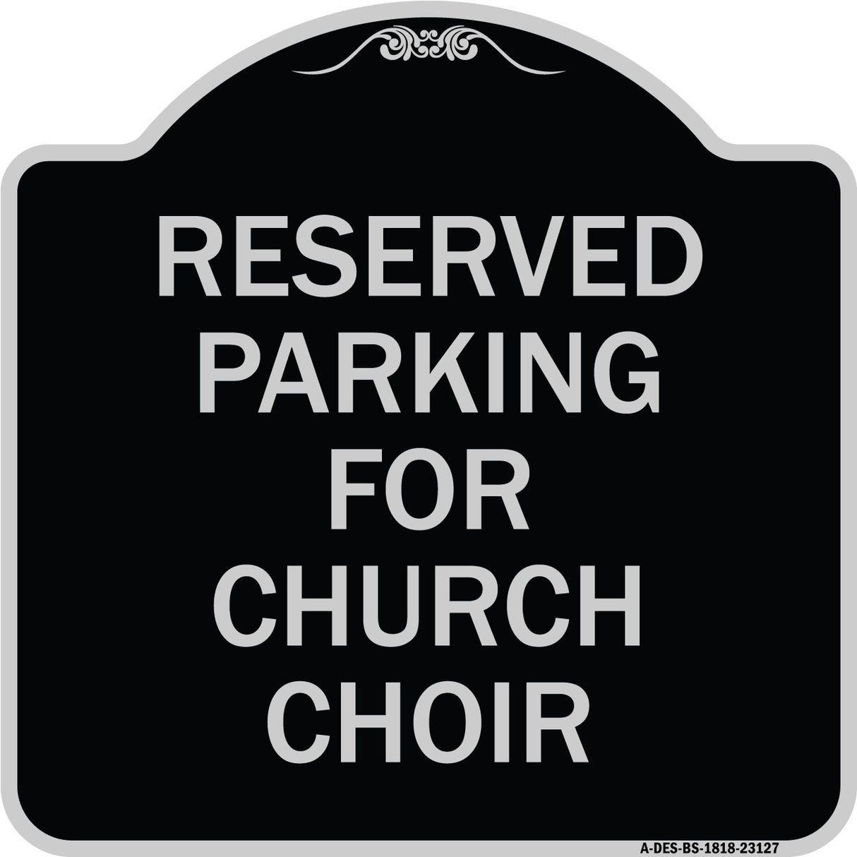 Reserved Parking for Church Choir