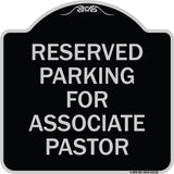Reserved Parking for Associate Pastor