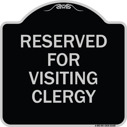 Reserved for Visiting Clergy