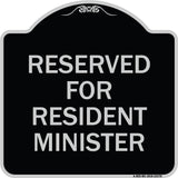 Reserved for Resident Minister