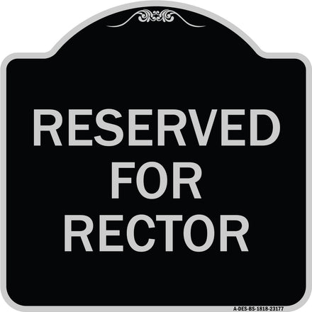 Reserved for Rector