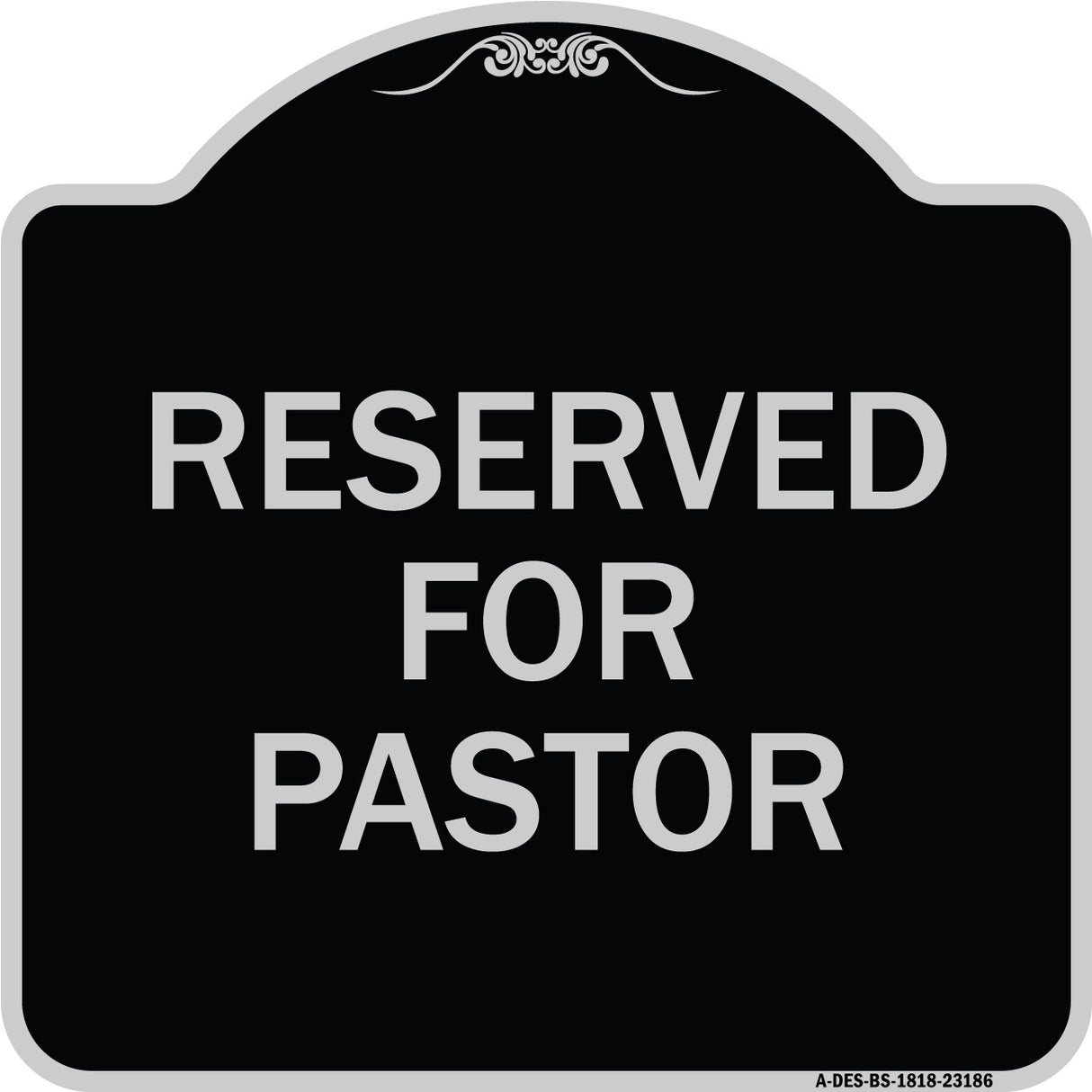Reserved for Pastor