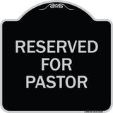 Reserved for Pastor