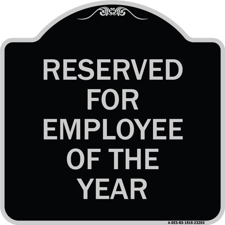 Reserved for Employee of the Year