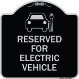 Reserved for Electric Vehicle (With Graphic)