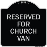 Reserved for Church Van