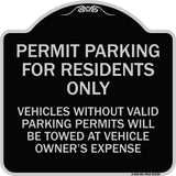 Permit Parking for Residents Only Vehicles Without Valid Parking Permits Will Be Towed at Vehicle Owner's Expense