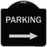 Parking Sign (Right Arrow)