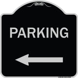 Parking Sign (Left Arrow)