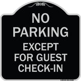 Parking Reserved for Guests Only